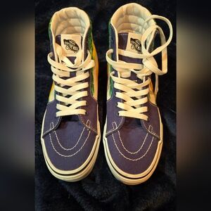 Vans Off The Wall Crayola Men 6.5/Women 8.0 Mashup Melt Hi-Top Shoes No Box
